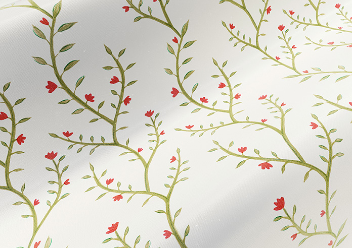 Boughton Faux Silk, Ruby - Made to Measure Curtains - Image 4